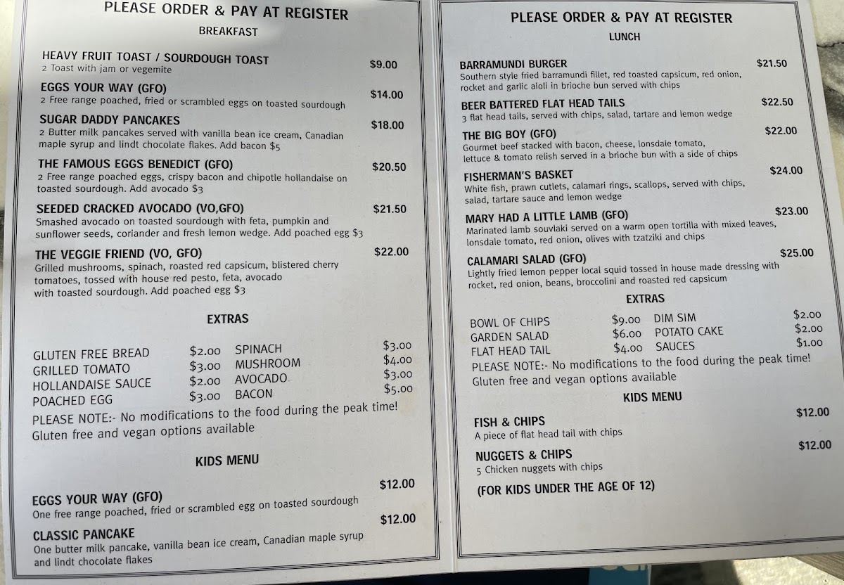 Menu - Plated Cafe | Restaurant | Bar photo 3